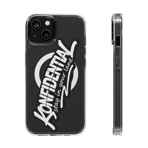 Konfidential Clear Phone Case